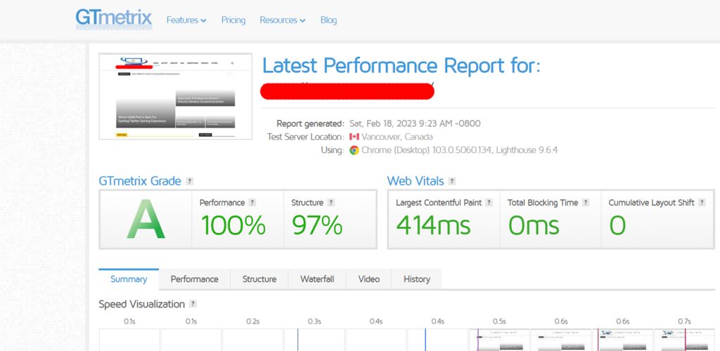Website Speed Up